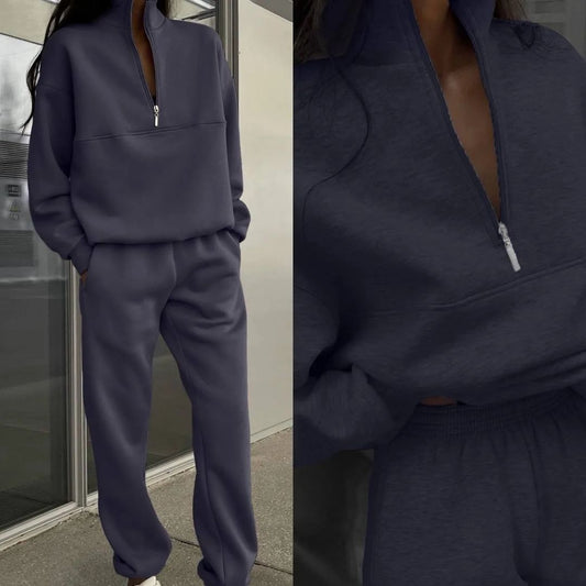 Melisande Oversized Half Zip Pullover