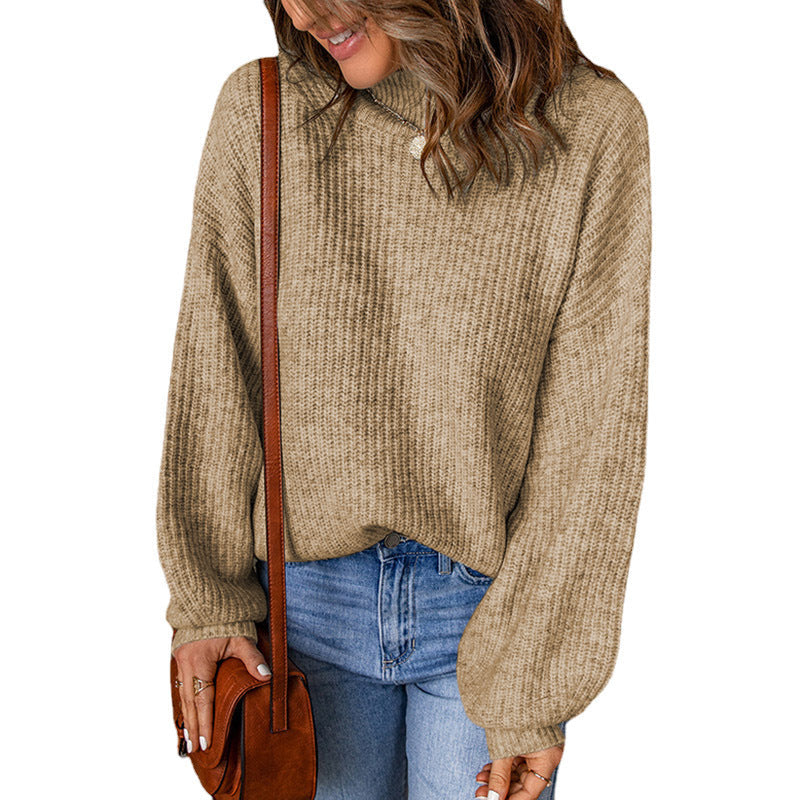 Roosje Chunky Knit Drop Shoulder Sweater