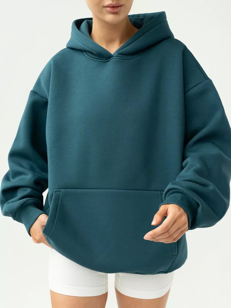 Ulla Oversized Kangaroo Pocket Hoodie