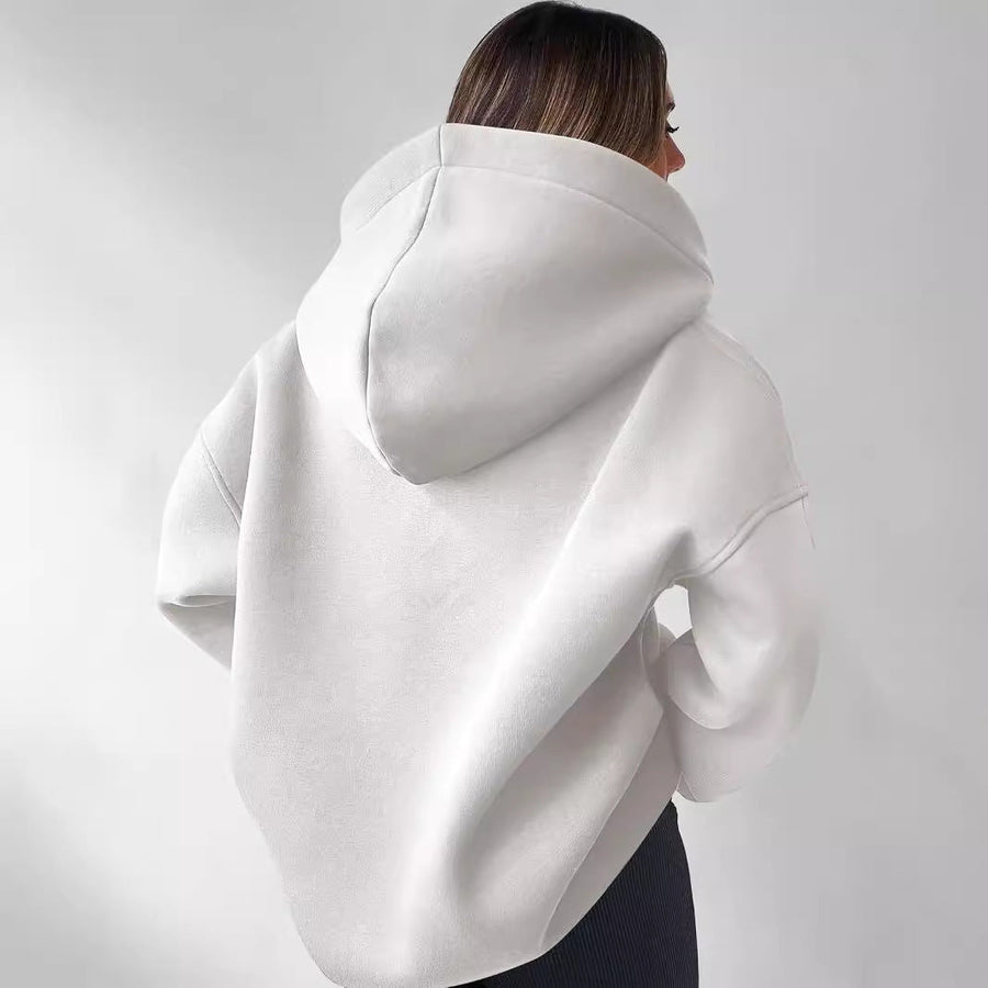 Katell Oversized Statement Collar Hoodie