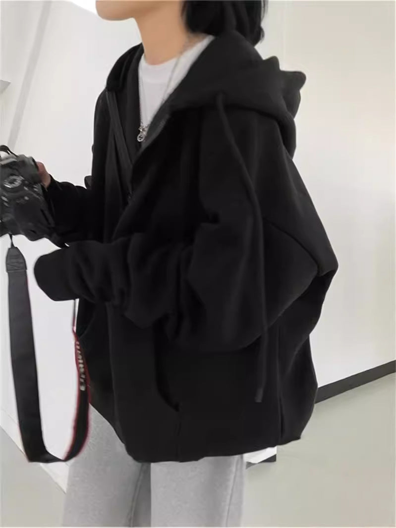 Evertje Oversized Hooded Baseball Jacket