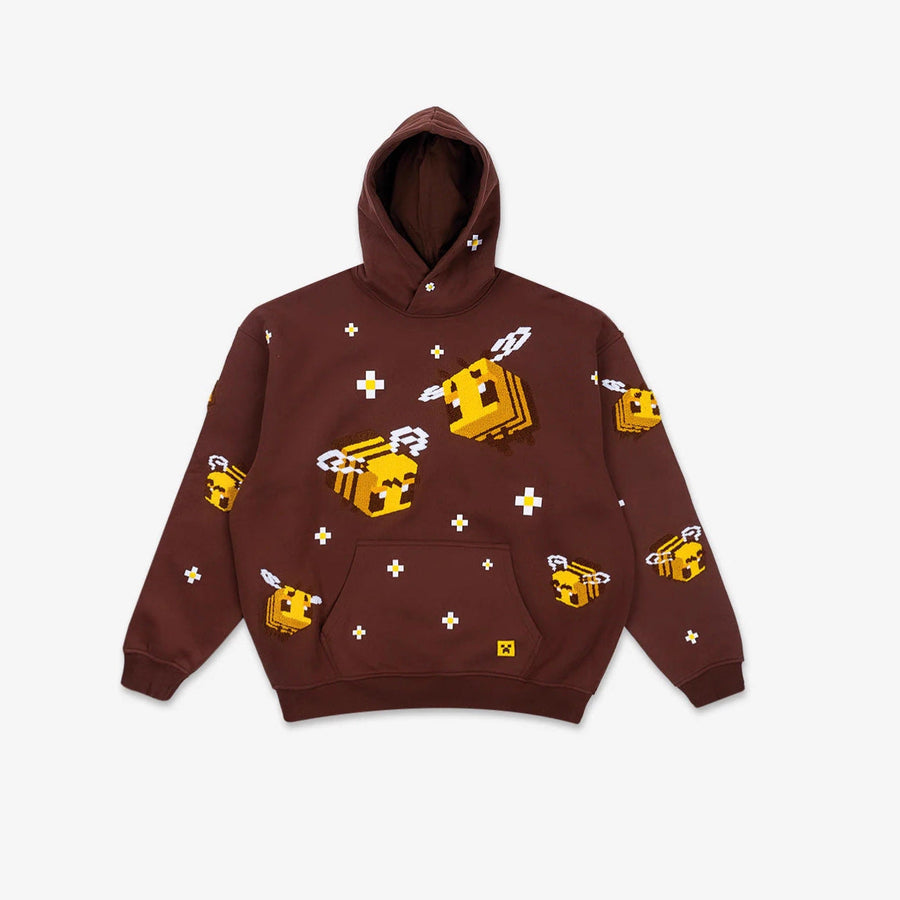 Adalgisa Knit Pixel Bee Hoodie