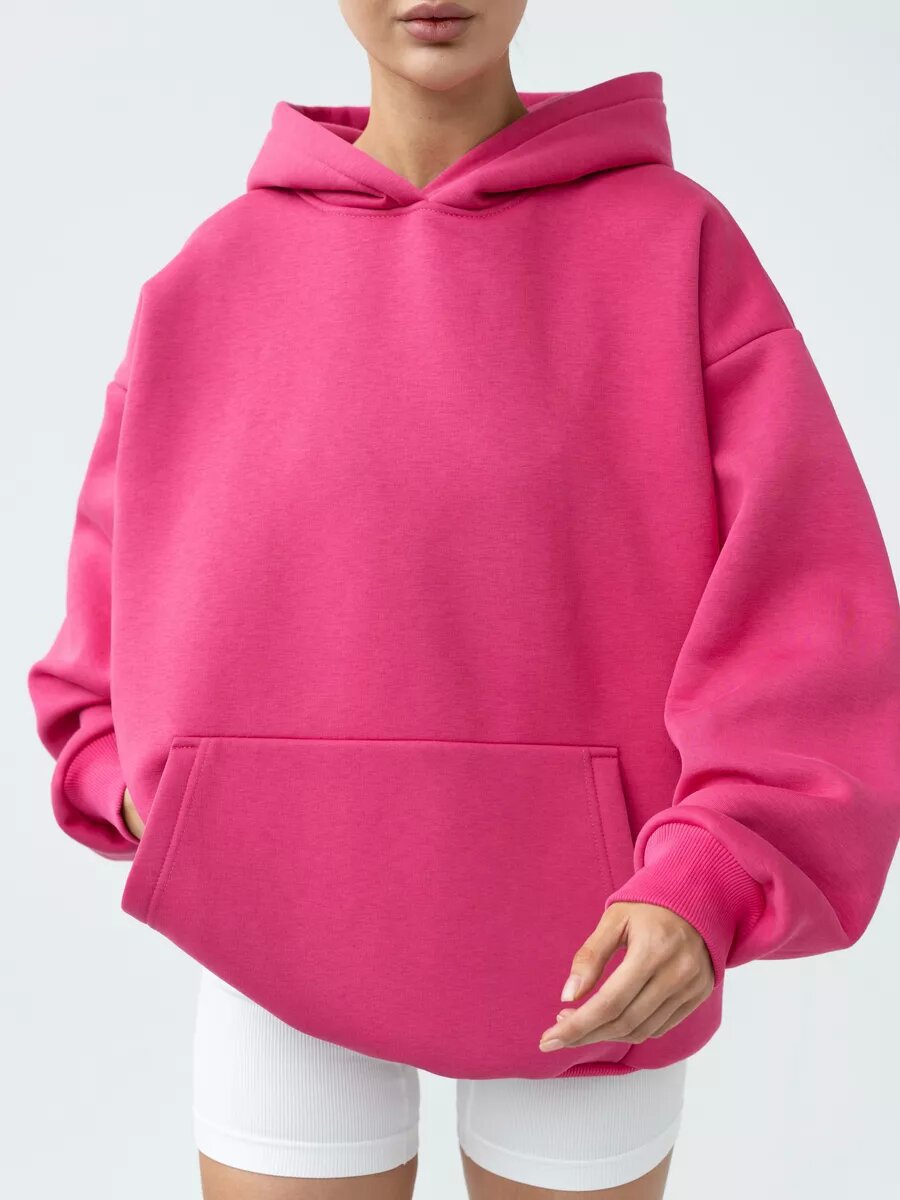 Ulla Oversized Kangaroo Pocket Hoodie