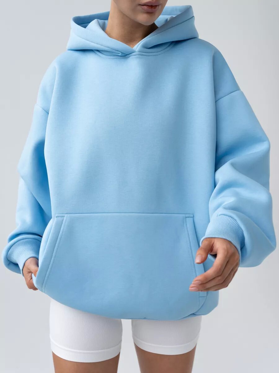 Ulla Oversized Kangaroo Pocket Hoodie