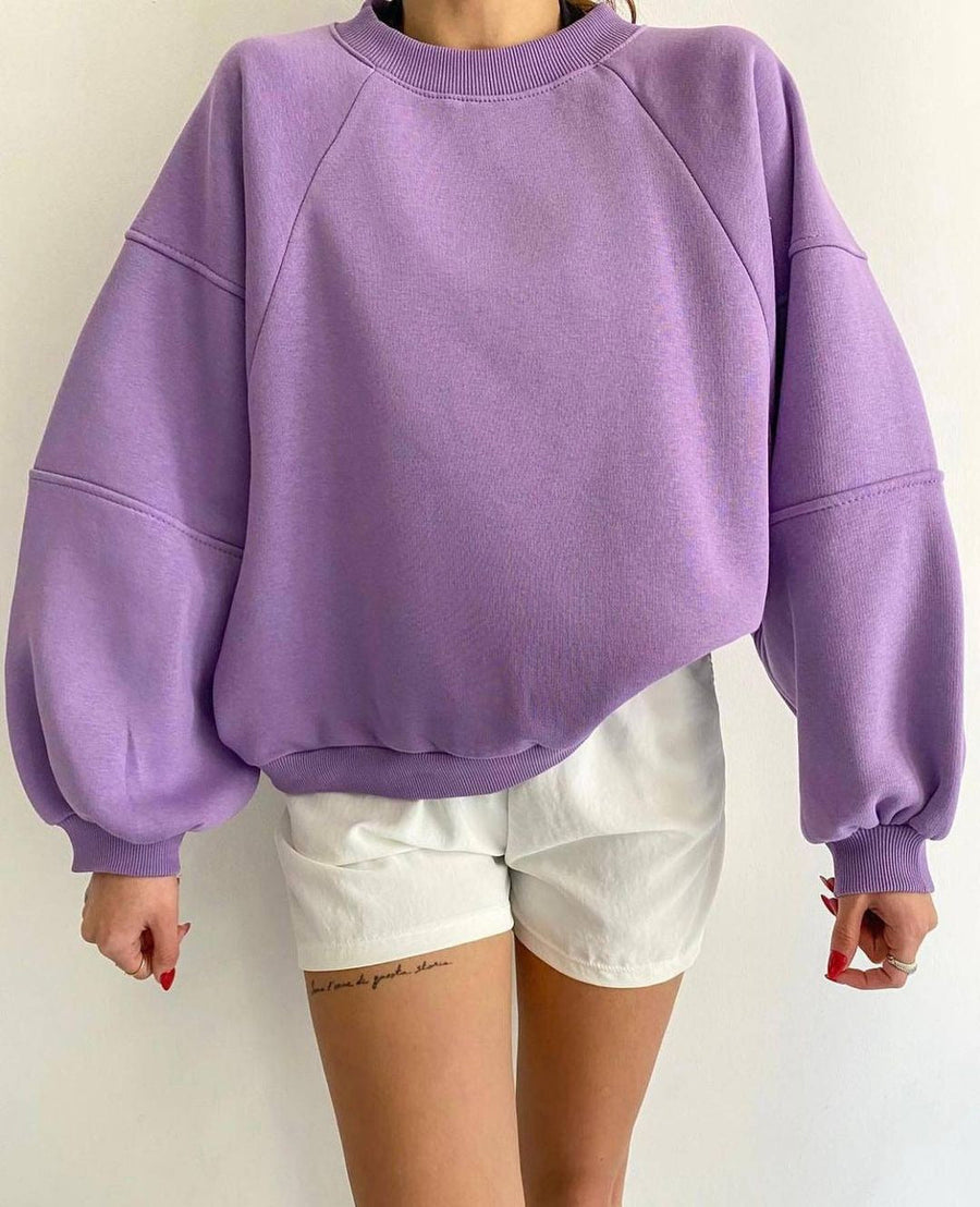 Jessamy Oversized Balloon Sleeve Sweatshirt