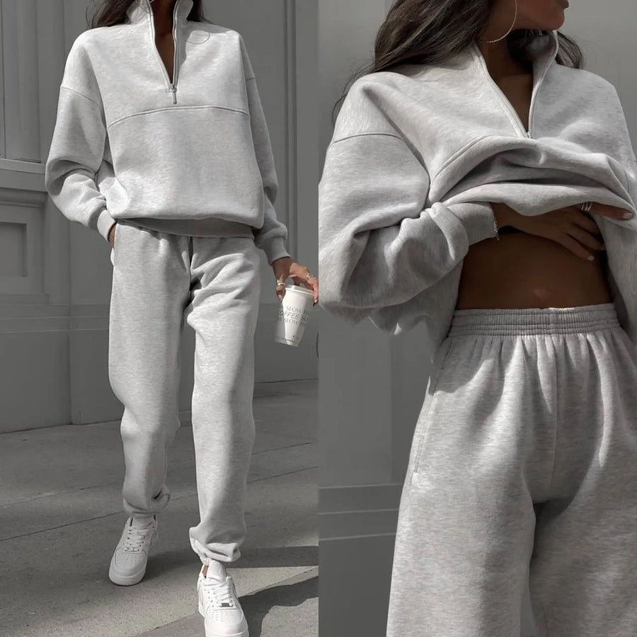 Melisande Oversized Half Zip Pullover