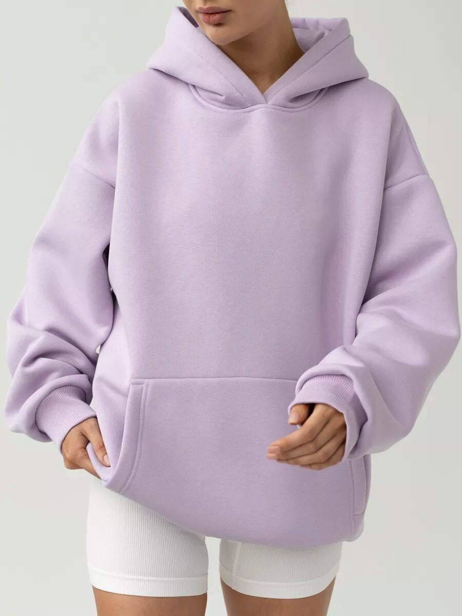 Ulla Oversized Kangaroo Pocket Hoodie