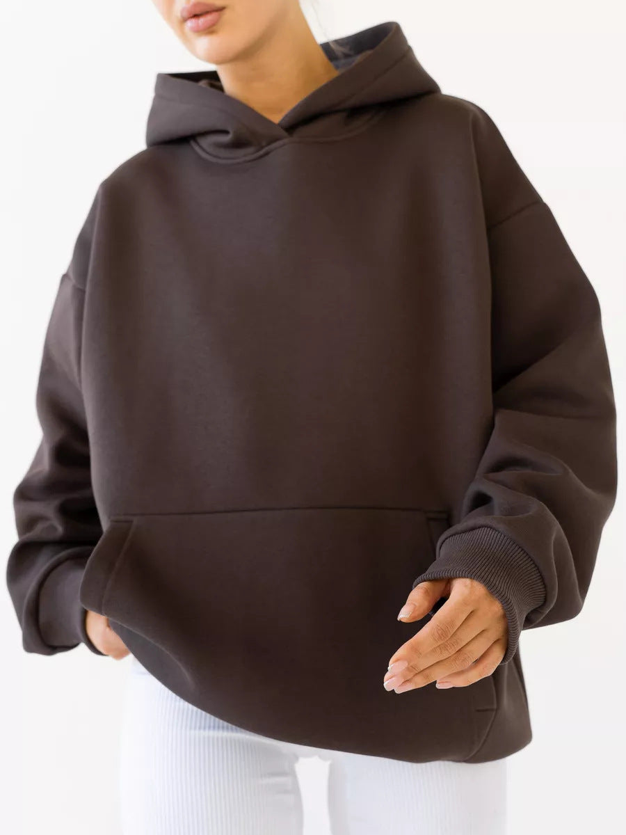 Ulla Oversized Kangaroo Pocket Hoodie
