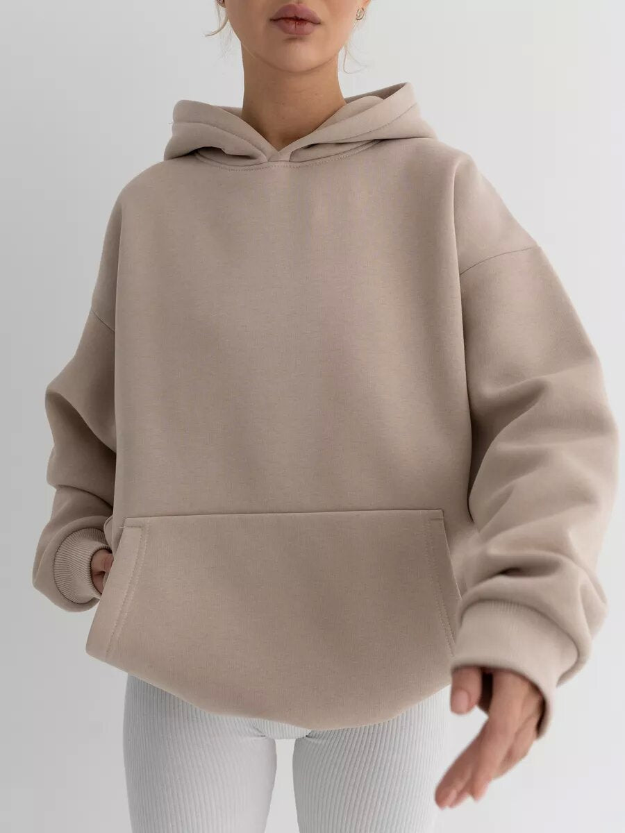 Ulla Oversized Kangaroo Pocket Hoodie