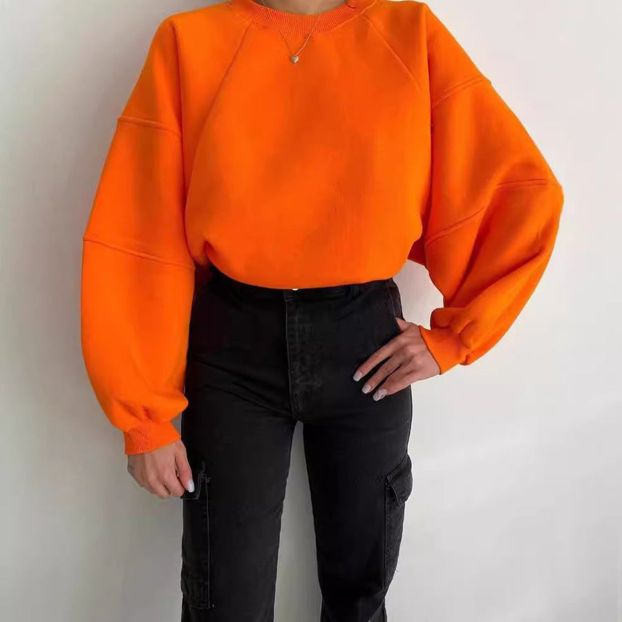 Jessamy Oversized Balloon Sleeve Sweatshirt