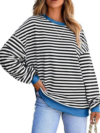 Lisette Colorful Striped Sweatshirt