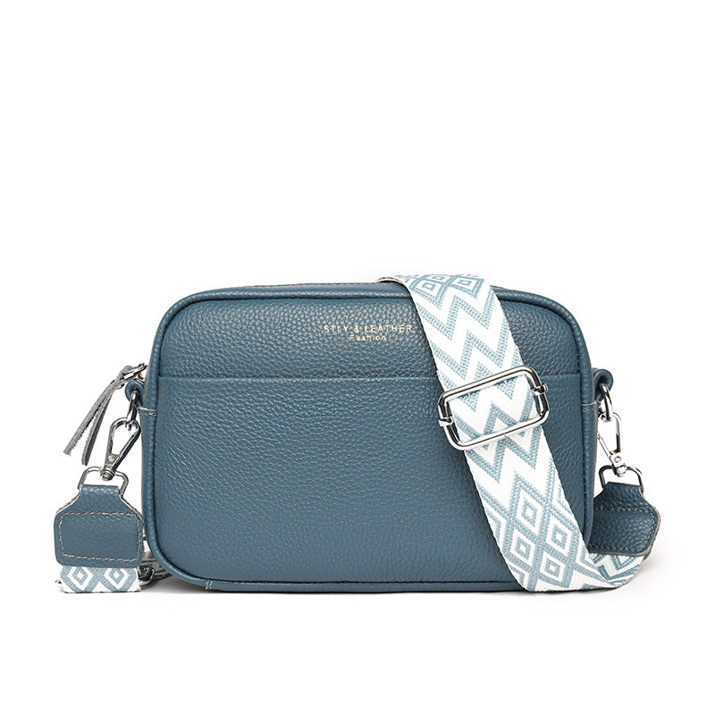 Ciara Small Crossbody Bag with Zigzag Strap