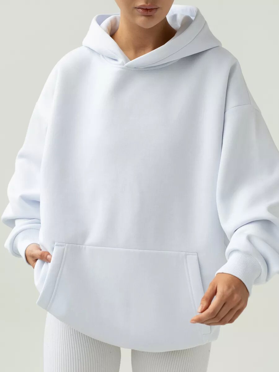 Ulla Oversized Kangaroo Pocket Hoodie
