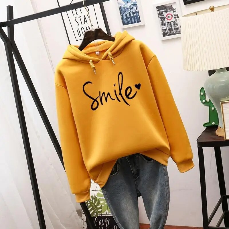 Ghislaine Loose Fit Smile Hoodie