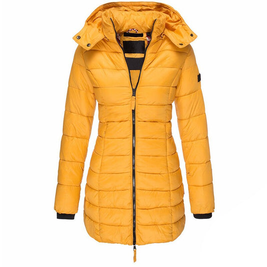 Jenny Fitted Hooded Puffer Jacket