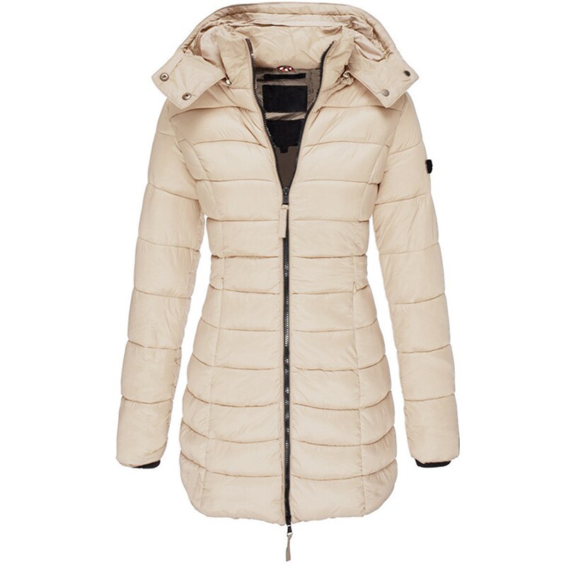 Jenny Fitted Hooded Puffer Jacket