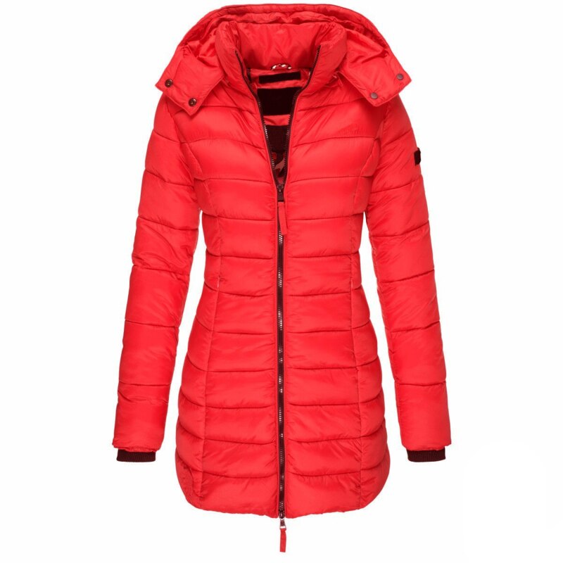 Jenny Fitted Hooded Puffer Jacket