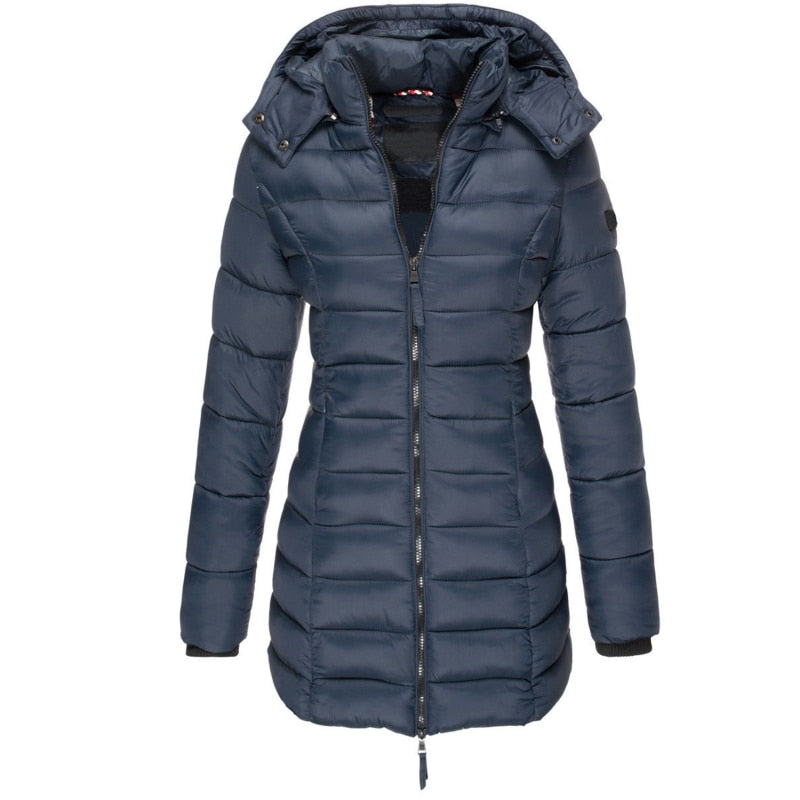 Jenny Fitted Hooded Puffer Jacket