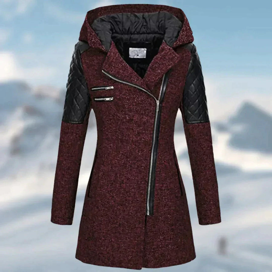 Wilhelmina Long Hooded Winter Coat