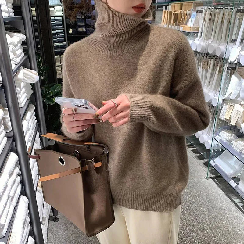 Marta Oversized Turtleneck Sweater