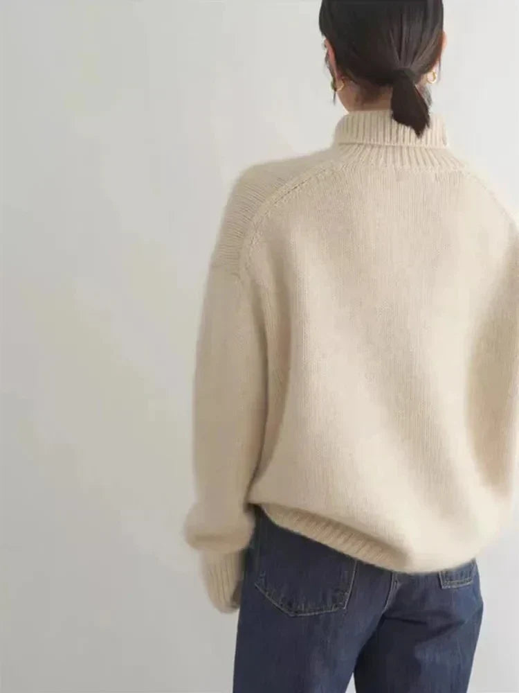 Marta Oversized Turtleneck Sweater