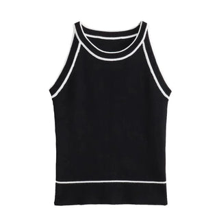 Florrie - Knitted tank top - Sexy slim-fit