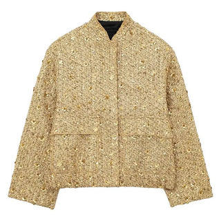 Kesia - Bomber jacket - Loose sequinned style