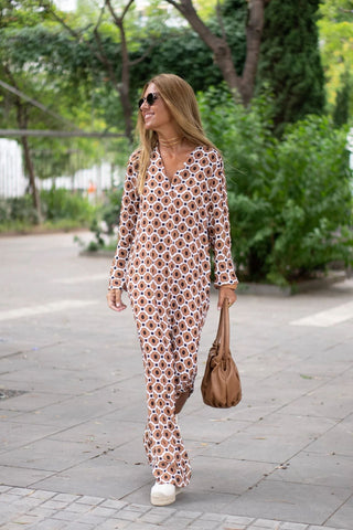 Christin - Maxi Dress - Stylish Print