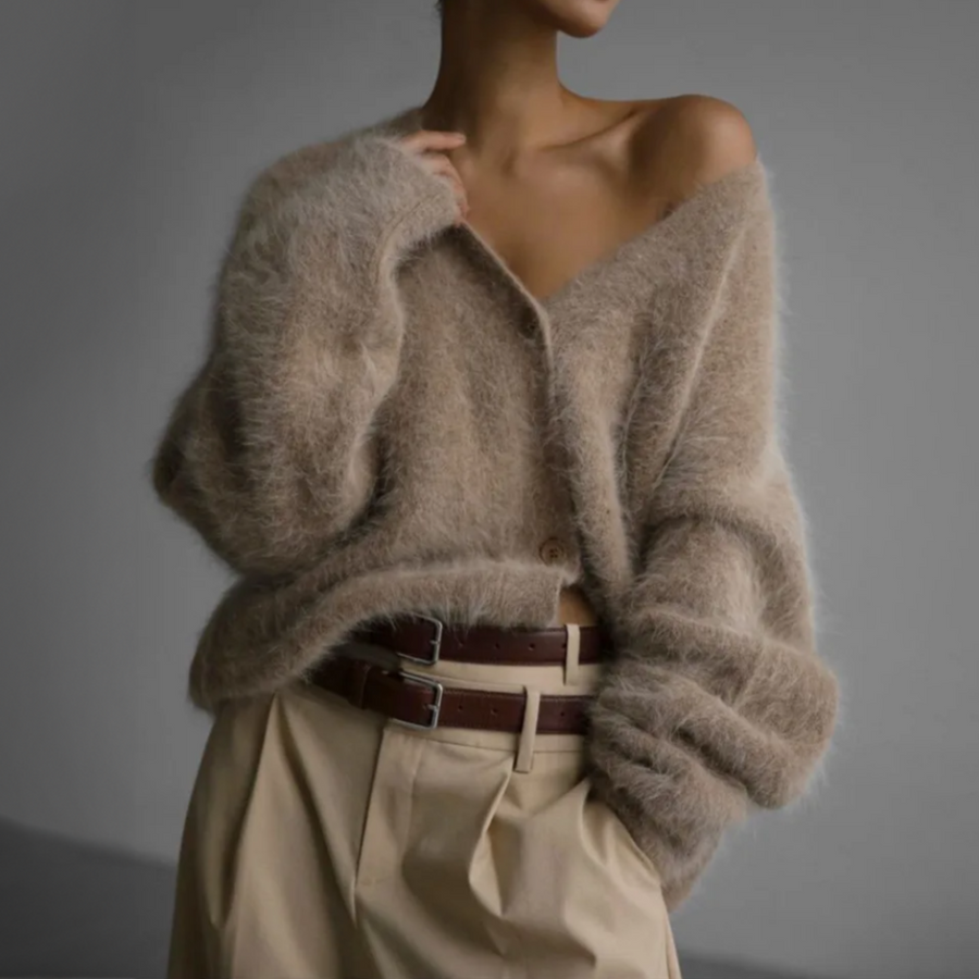 Romana V Neck Button Cardigan