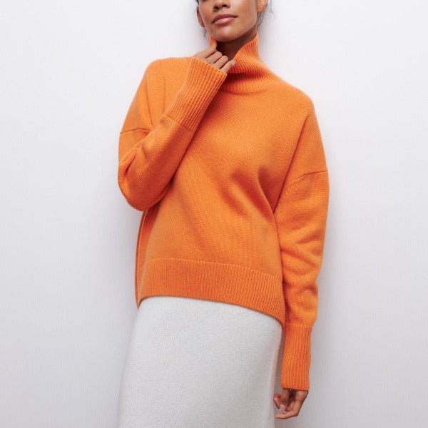 Marlen Oversized Turtleneck Sweater