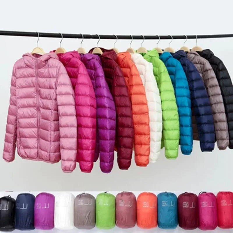 Ingeborg Ultralight Packable Hooded Puffer Jacket
