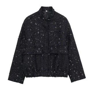 Kesia - Bomber jacket - Loose sequinned style