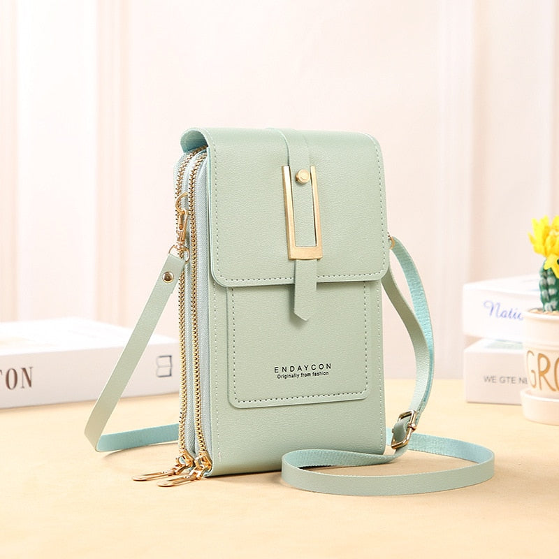 Seline Touchscreen Phone Crossbody Wallet
