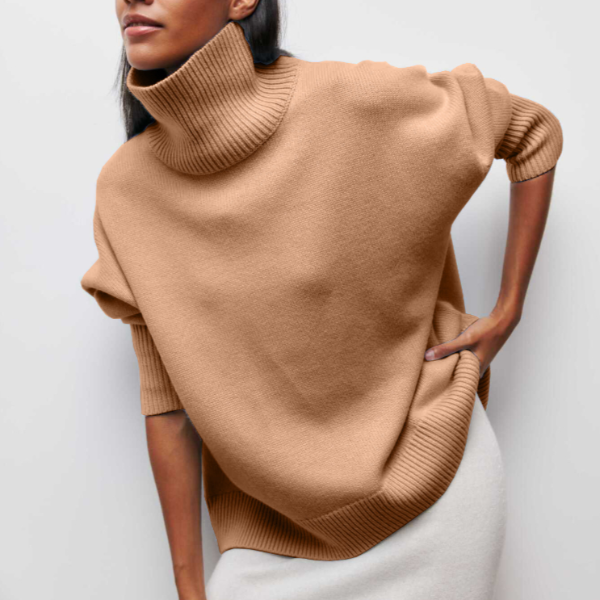 Marlen Oversized Turtleneck Sweater