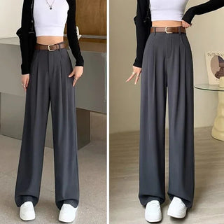 Aimie - Wide-leg trousers - Classic high waist