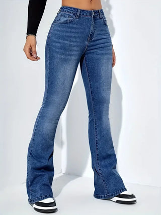 Arlys - Flare jeans - Stretchy and high-waisted