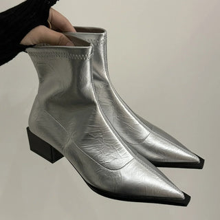 Lucille - Pointy ankle boots - Autumn footwear