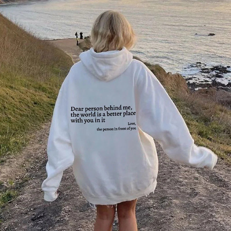 Melisa Dear Person Behind Me Hoodie