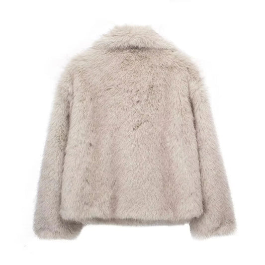 Brigida Faux Fur Coat