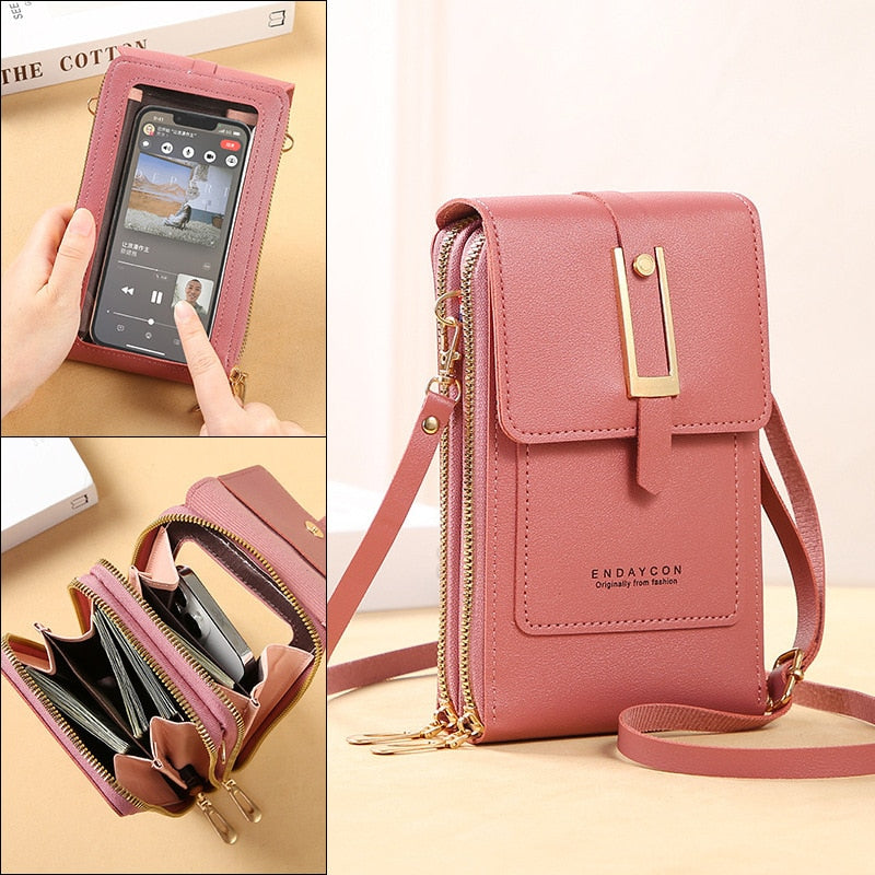 Seline Touchscreen Phone Crossbody Wallet