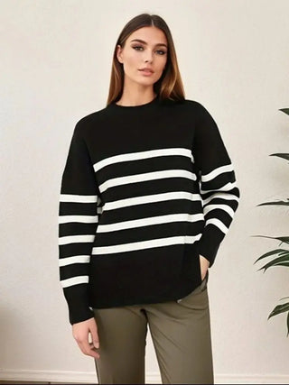 Rosalind - Knitted jumper - Timeless stripes