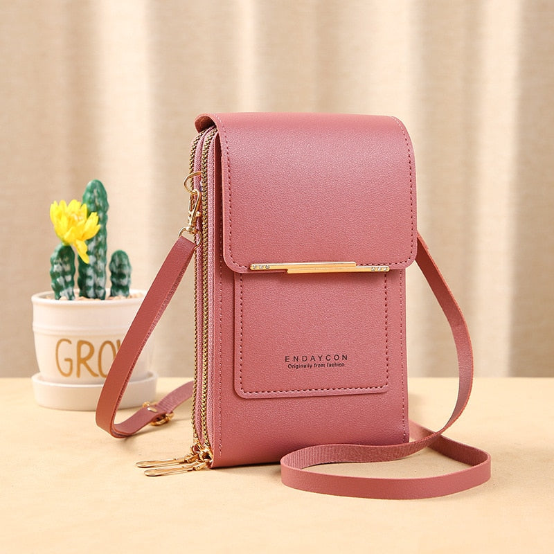 Seline Touchscreen Phone Crossbody Wallet