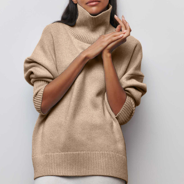 Marlen Oversized Turtleneck Sweater