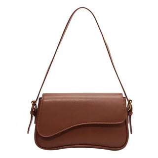 Juneesa - Flap Shoulder Bag - Vintage Leather Fashion