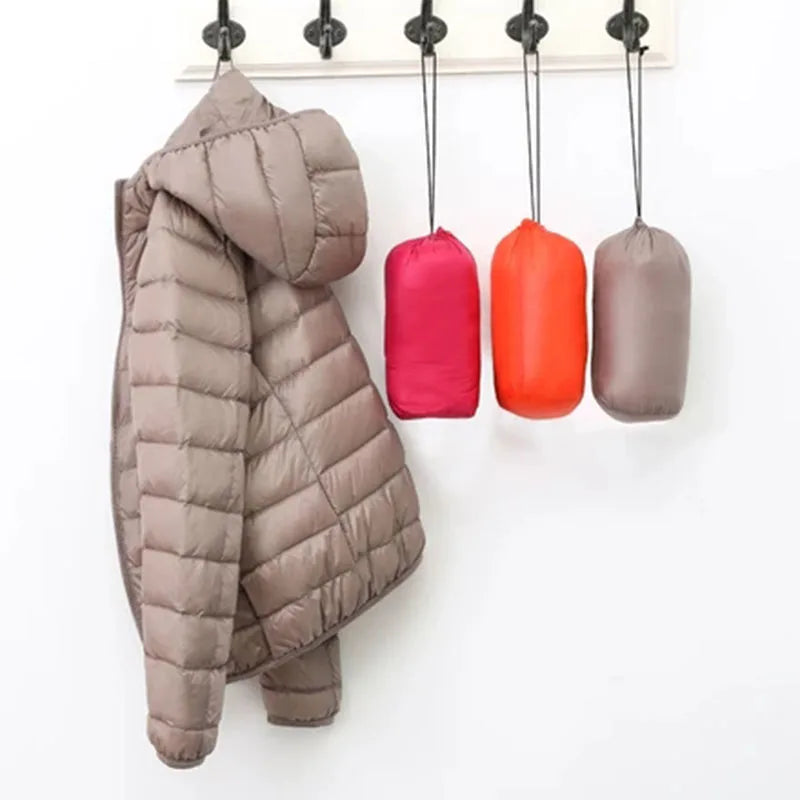 Ingeborg Ultralight Packable Hooded Puffer Jacket