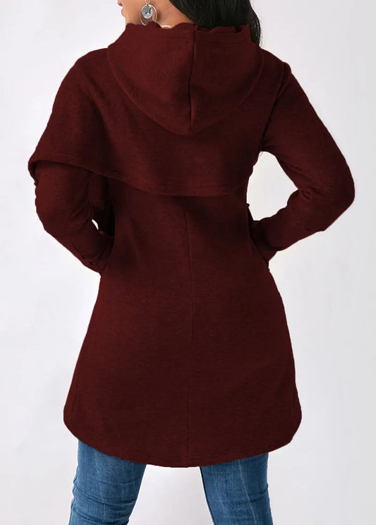 Theodora Casual Pullover Hoodie