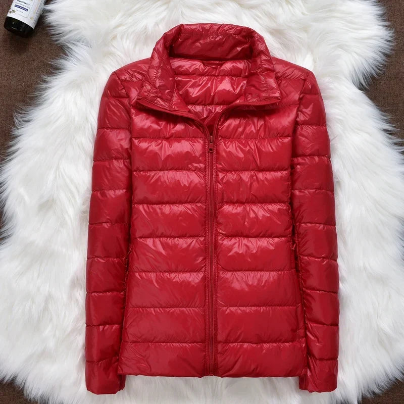 Ingeborg Ultralight Packable Hooded Puffer Jacket