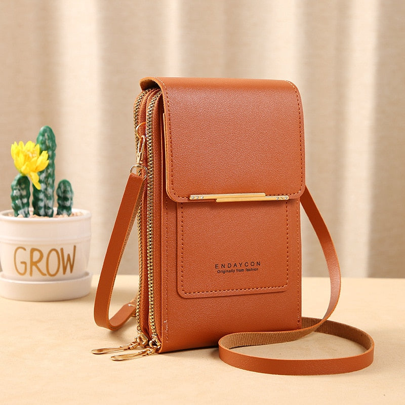 Seline Touchscreen Phone Crossbody Wallet