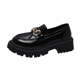 Marceline - Platform loafers - Metal chain charm