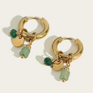 Micara - Jade Dangle - Earrings